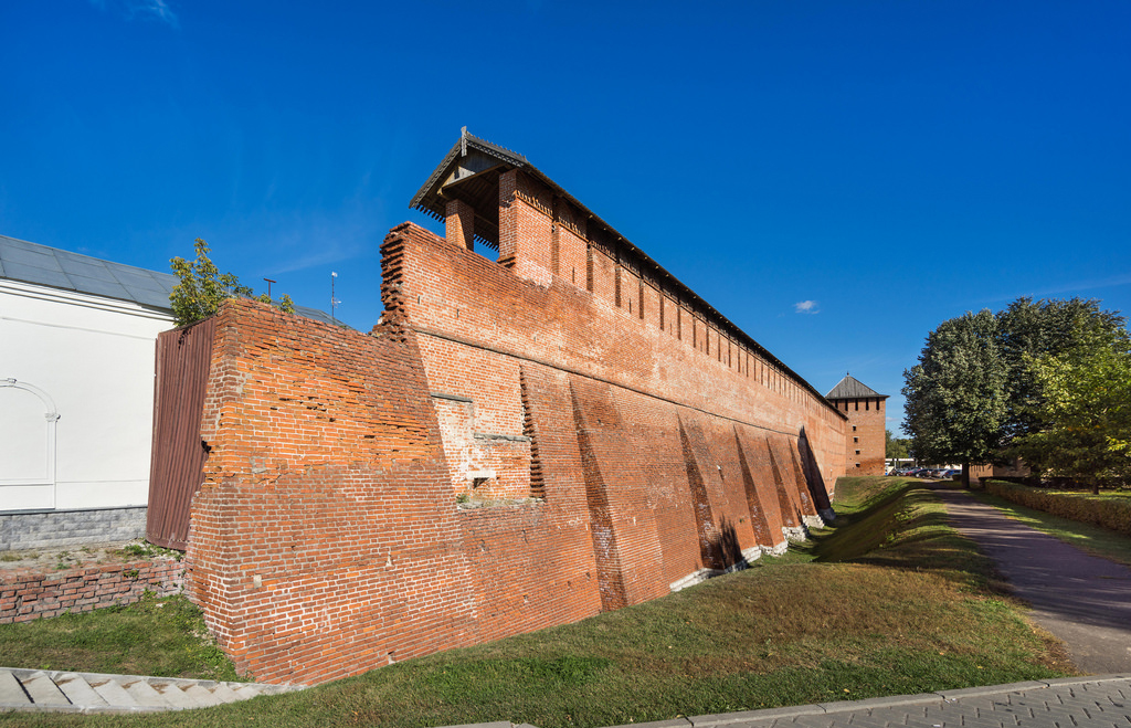 Юго-восточная стена Коломенского кремля